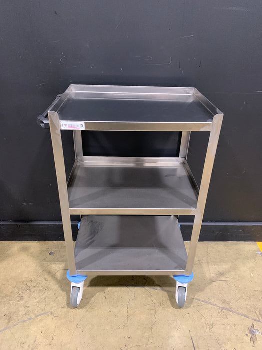 Stainless Steel Prep Stand Cart - used medical equipment - image 1