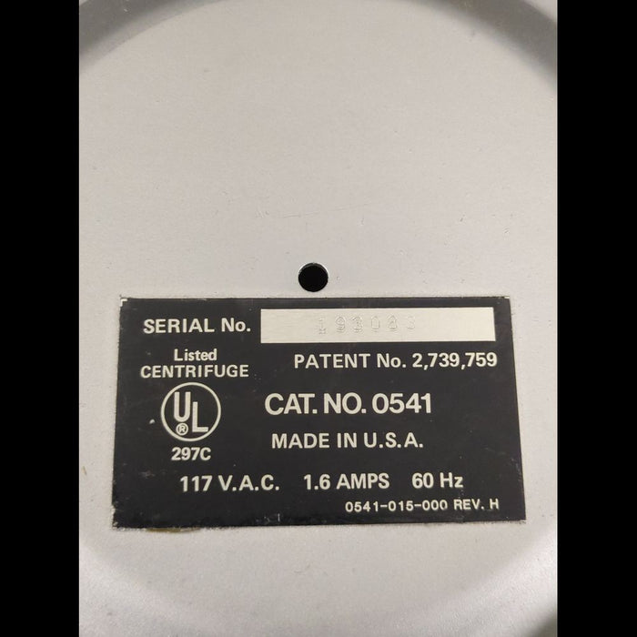 Clay Adams SERO-FUGE II Centrifuges - used medical equipment - image 6