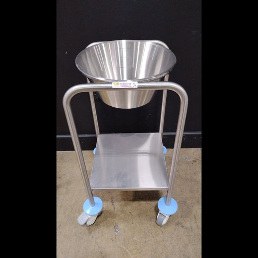 Stainless Steel Single Basin Stand - used medical equipment - image 1