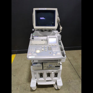 Aloka SSD-5000 Ultrasound System With CRT Monitor, No Probes
