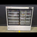Sanyo MPR-1013R Sliding Glass Door Lab Refrigerator With Wire Shelves - used medical equipment - image 1