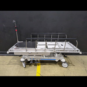 Stryker 1509 Stretcher With IV Pole & Side Rails, No Mattress