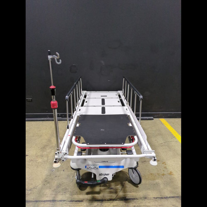 Stryker 1509 Stretcher With IV Pole & Side Rails, No Mattress - used medical equipment - image 4