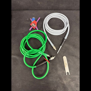 Lot of 3 Fiberoptic Light Cables