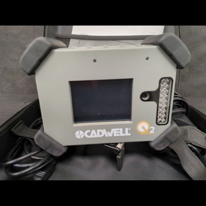 Cadwell Q-video Mobile 2 Portable EEG Video Unit With Carry Case & Cables - used medical equipment - image 3