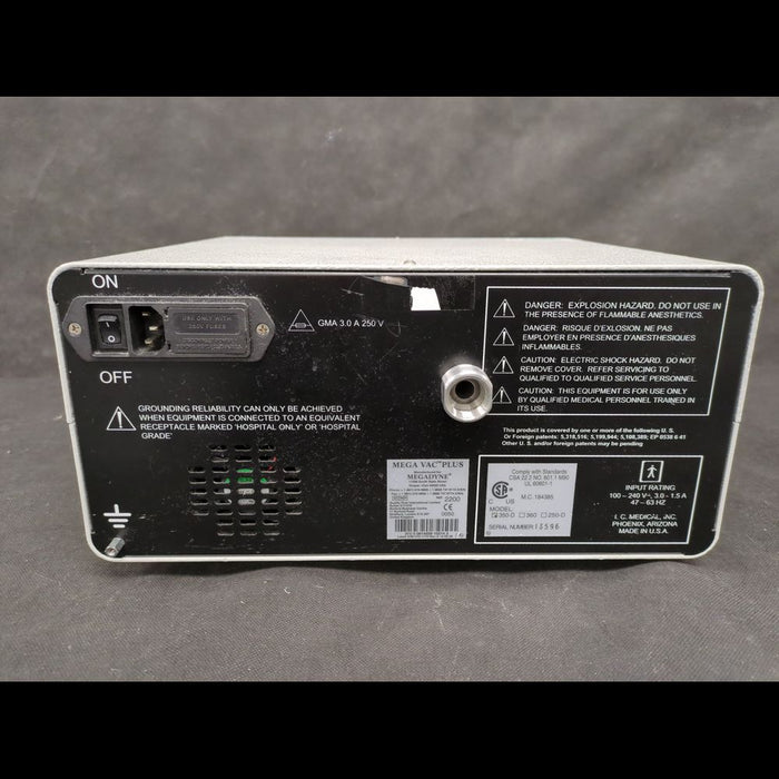 Megadyne 350-D Suction Pumps - used medical equipment - image 4