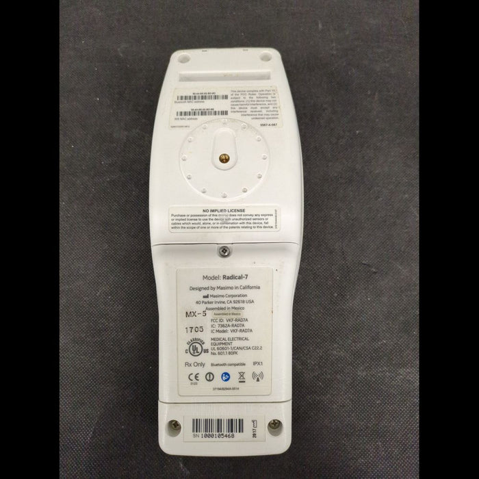 Masimo RADICAL-7 Pulse Oximetry Monitors - used medical equipment - image 4