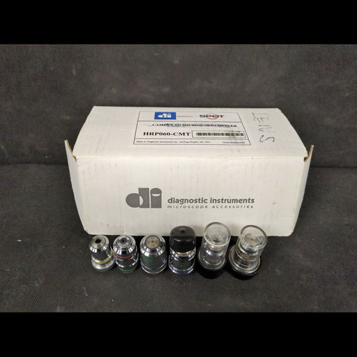 ZEISS Lot Of 6 Microscope Objectives, Two In Storage Cases - used medical equipment - image 1