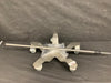 Stainless Steel IV Pole - used medical equipment - image 1