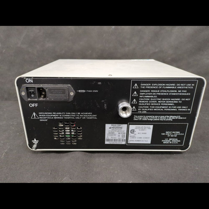 Mega Vac Plus Smoke Evacuator - used medical equipment - image 4
