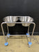 Stainless Steel Double Basin Stand - used medical equipment - image 1
