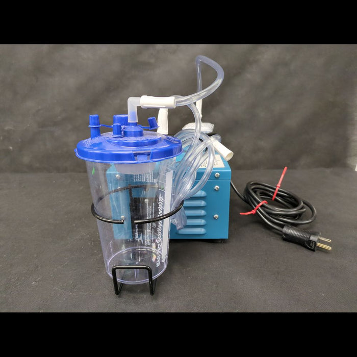 Gomco 2801 Aspirator With Canister, Holder & Tubing - used medical equipment - image 3