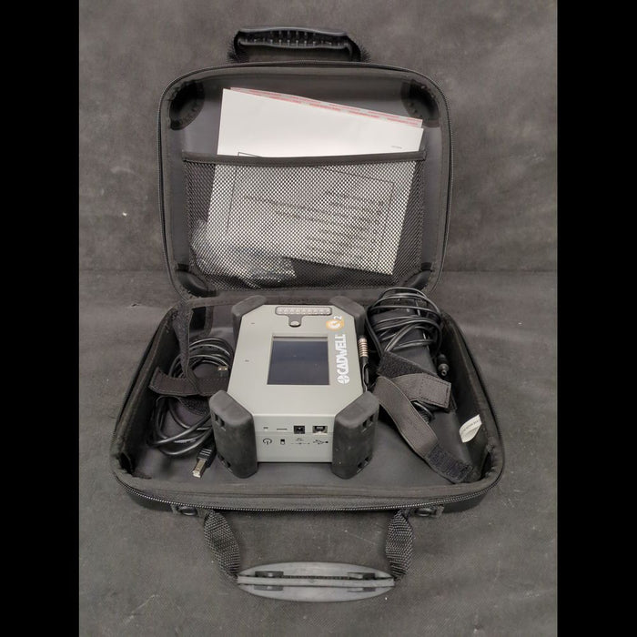 Cadwell Q-video Mobile 2 Portable EEG Video Unit With Carry Case & Cables - used medical equipment - image 2