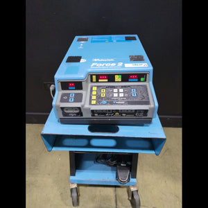 Covidien Valleylab Force 2 Electrosurgical Generator with Rolling Cart & Footswitch