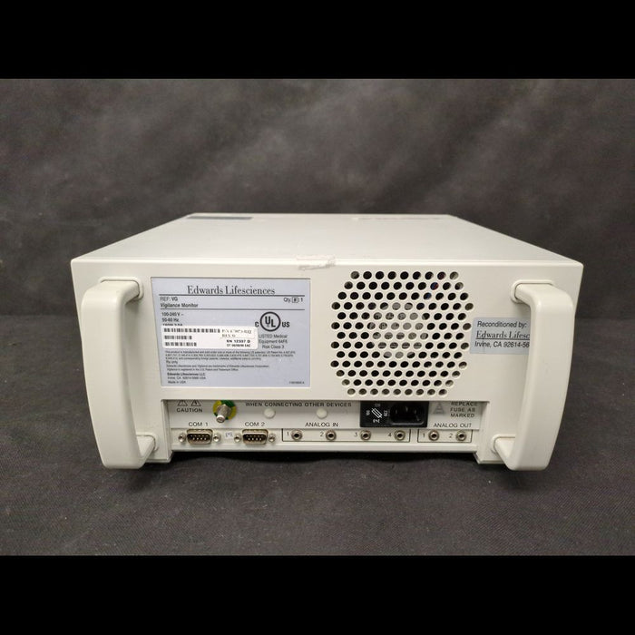 Edwards Life Sciences Vigilance Cardiac Output Monitor With Carrying Handle - used medical equipment - image 4