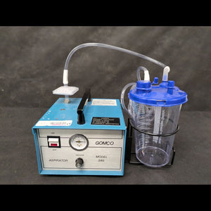 Gomco 2801 Aspirator With Canister, Holder & Tubing