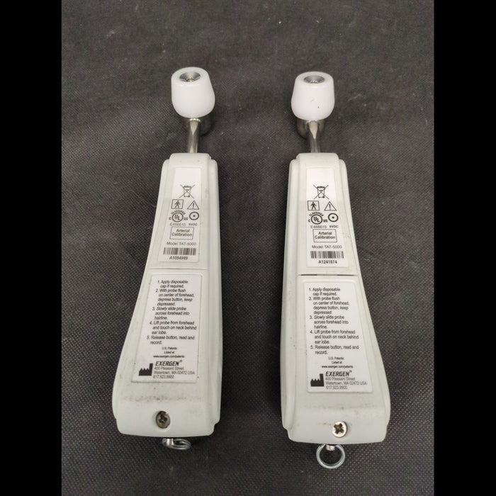 Exergen TAT-5000 Lot Of (2) Temporal Artery Thermometers - used medical equipment - image 2