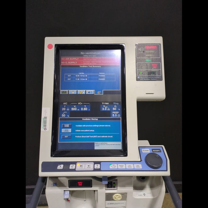 Medtronic Nellcor Puritan Bennett PB840 Ventilators - used medical equipment - image 2