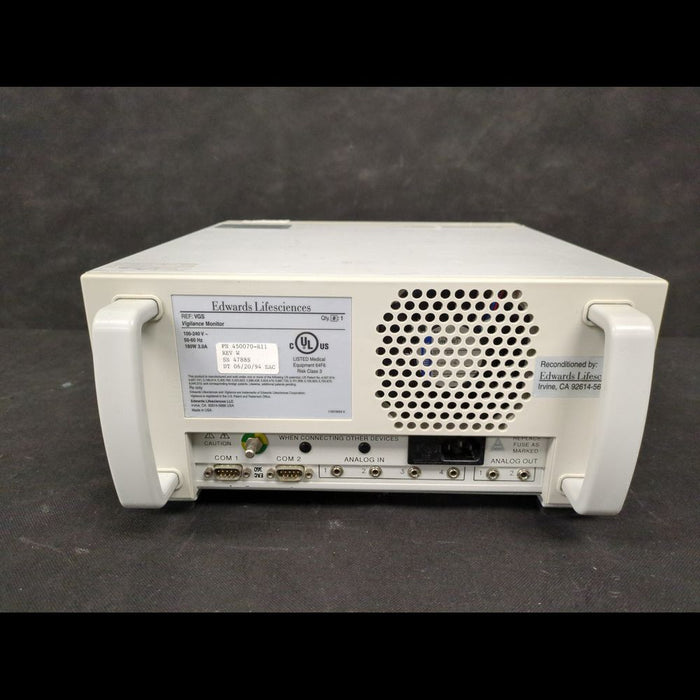 Edwards Life Sciences Vigilance Cardiac Output Monitor With Carrying Handle - used medical equipment - image 4