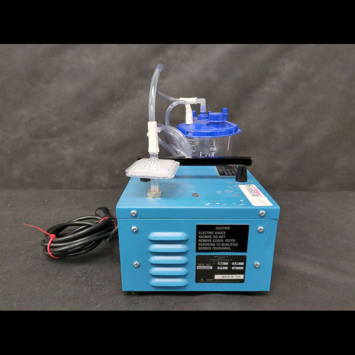 Gomco 2801 Aspirator With Canister, Holder & Tubing - used medical equipment - image 2