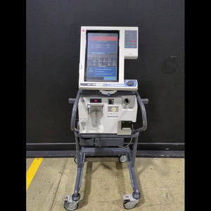 MEDTRONIC NELLCOR PURITAN BENNETT PB840 VENTILATOR W/ GUI DISPLAY ON ROLLING STAND