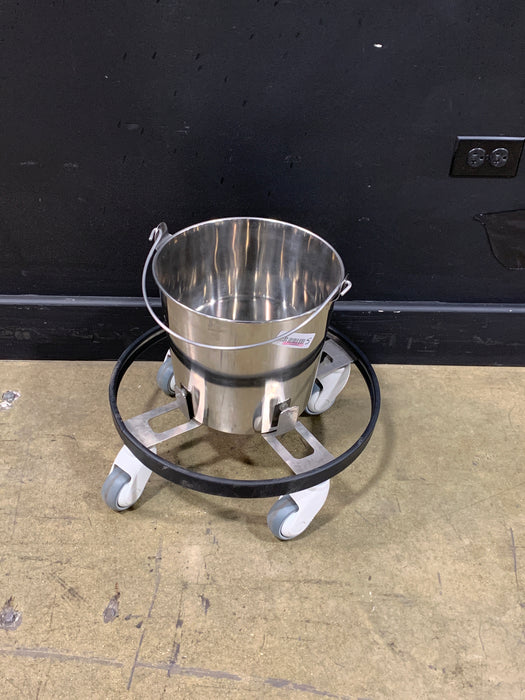 Stainless Steel Kick Bucket - used medical equipment - image 1