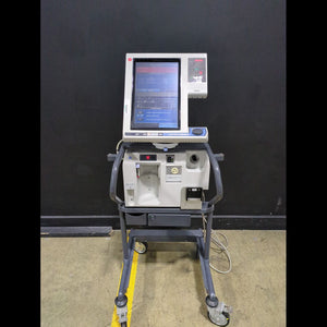 MEDTRONIC NELLCOR PURITAN BENNETT PB840 VENTILATOR W/ GUI DISPLAY ON ROLLING STAND