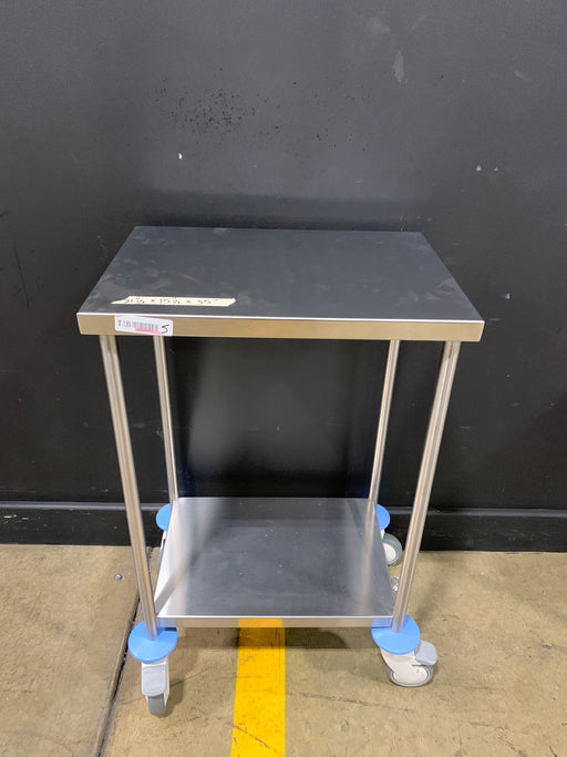 Stainless Steel Back Table - used medical equipment - image 1