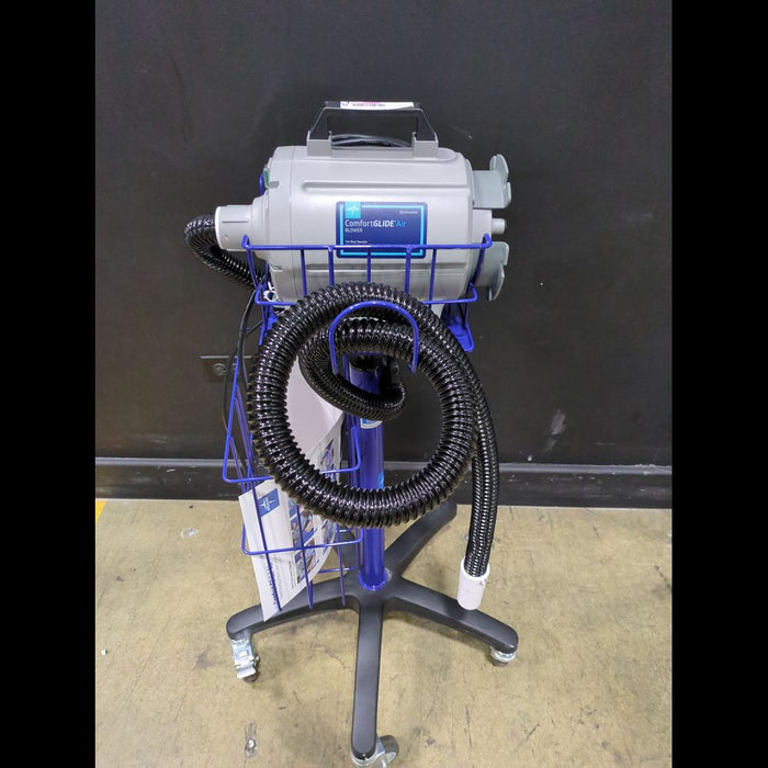 Medline ComfortGlide Air Transfer Blower with Rolling Stand, Basket & Hose - used medical equipment - image 4