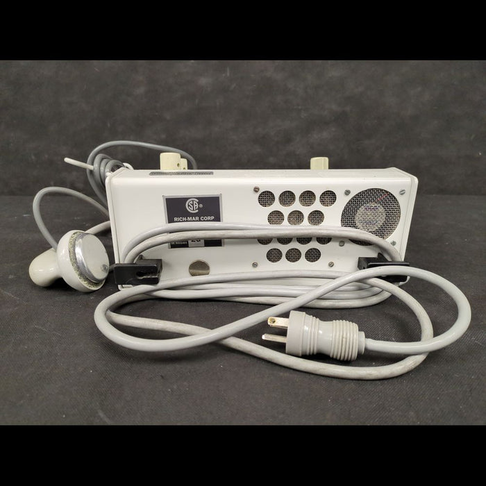 Rich-Mar X Ultrasound Therapy Unit With Two Applicator Heads & Cords - used medical equipment - image 4