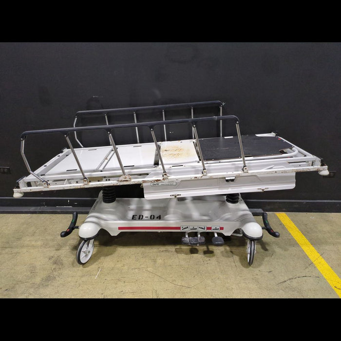 Stryker 1509 Stretcher With Side Rails, No Mattress - used medical equipment - image 3