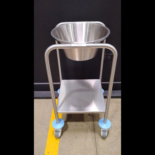 Stainless Steel Single Basin Stand - used medical equipment - image 1