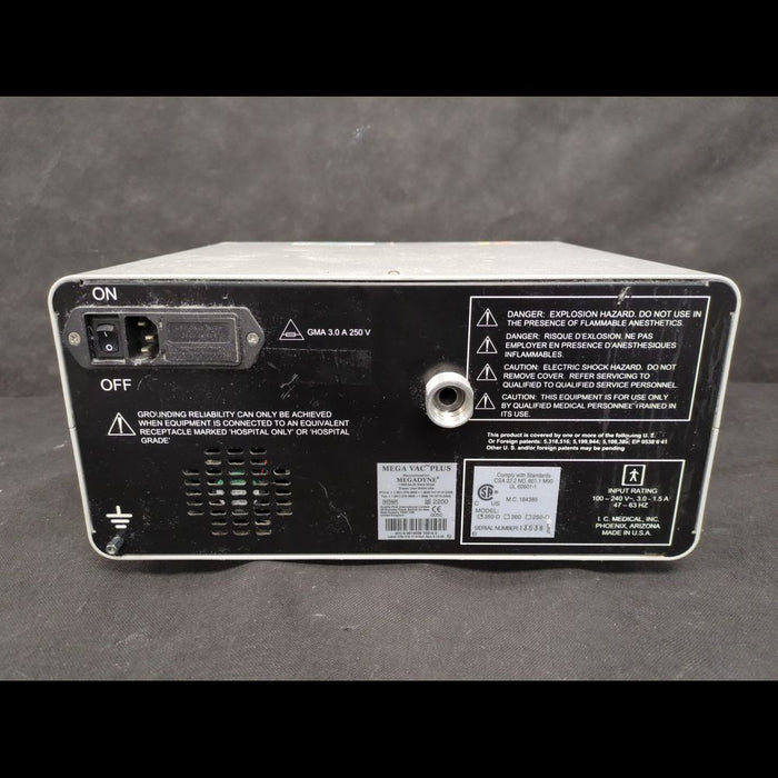 Megadyne 350-D Suction Pumps - used medical equipment - image 3