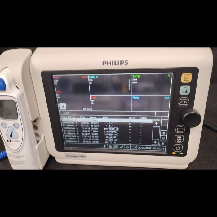 Philips SURESIGNS VS4 Vital Signs - used medical equipment - image 3