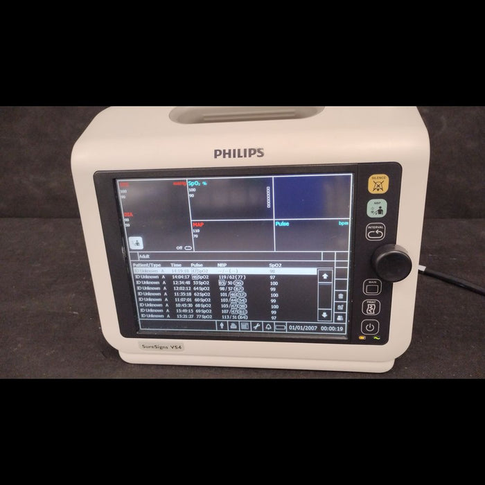 Philips SURESIGNS VS4 Vital Signs - used medical equipment - image 3