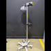 ELMED Type 5356 Floor Exam Light on Rolling Stand - used medical equipment - image 2