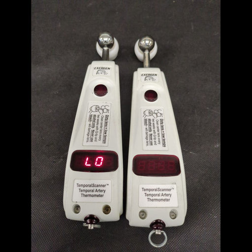 Exergen TAT-5000 Lot Of (2) Temporal Artery Thermometers - used medical equipment - image 1