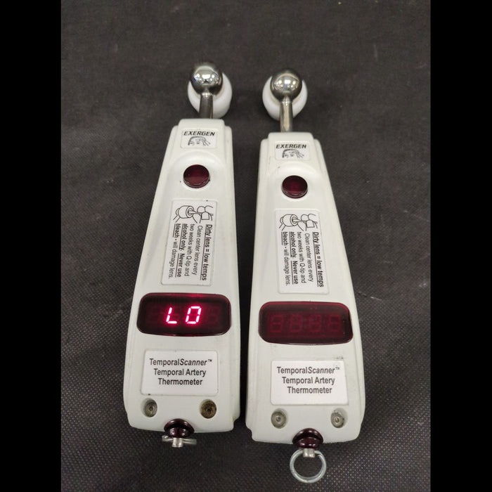 Exergen TAT-5000 Lot Of (2) Temporal Artery Thermometers - used medical equipment - image 1