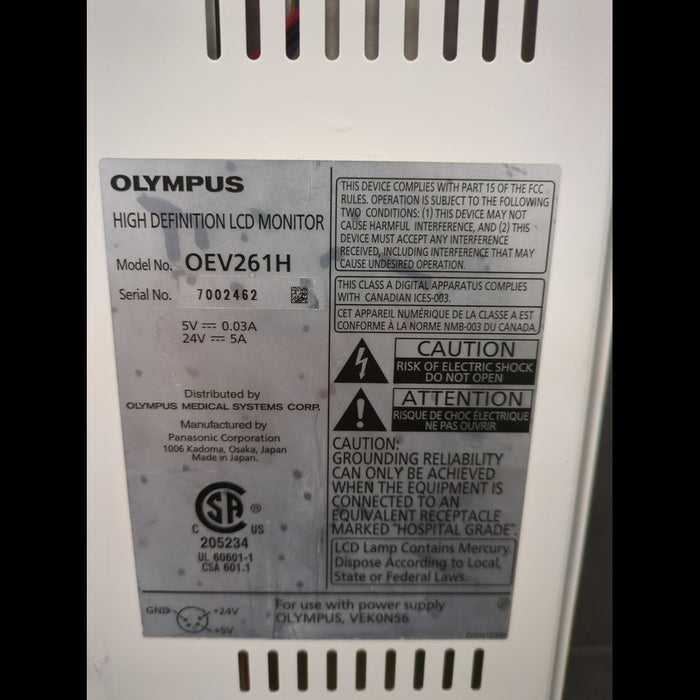 Olympus OEV-261H HD LCD Surgical Monitor - used medical equipment - image 2