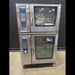 Rational Stacked Pair Of Combi Ovens On Casters - used medical equipment - image 1
