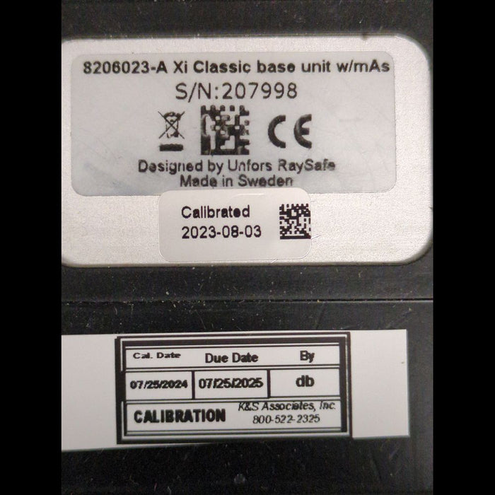 RaySafe Xi Classic X-Ray QA Meter With Carry Case, Detectors & Cable - used medical equipment - image 3