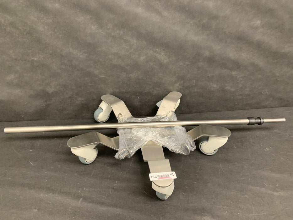 Stainless Steel IV Pole - used medical equipment - image 1