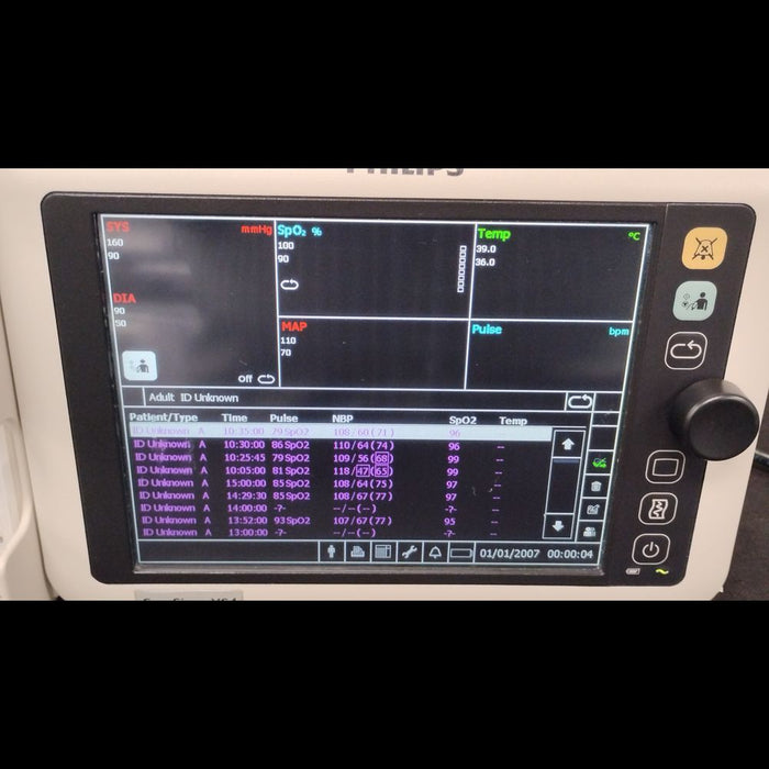 Philips SURESIGNS VS4 Vital Signs - used medical equipment - image 2