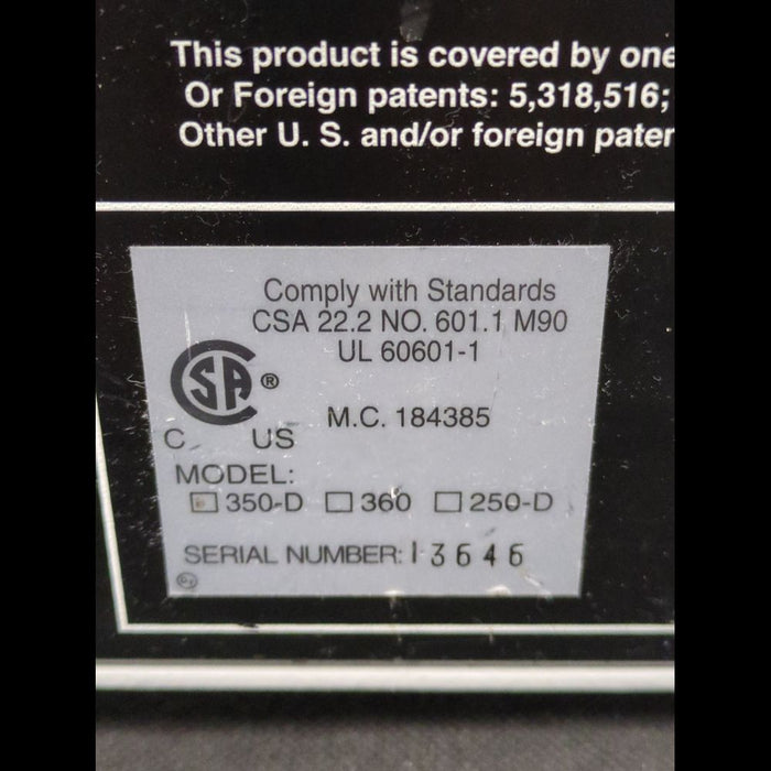 Megadyne 350-D Suction Pumps - used medical equipment - image 5