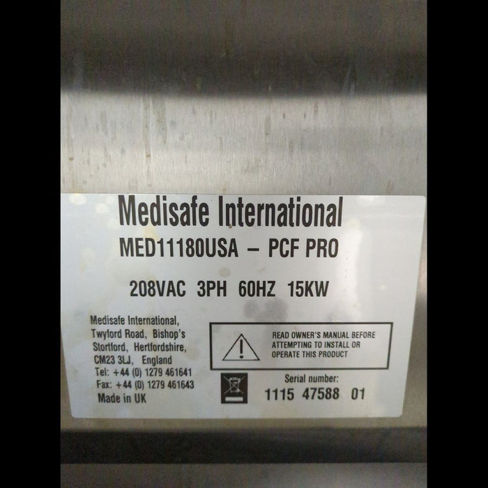 Medisafe MED11180USA - PCF Pro Washer/disinfector With Instrument Baskets & Touchscreen - used medical equipment - image 5