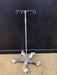 Stainless Steel IV Pole - used medical equipment - image 1
