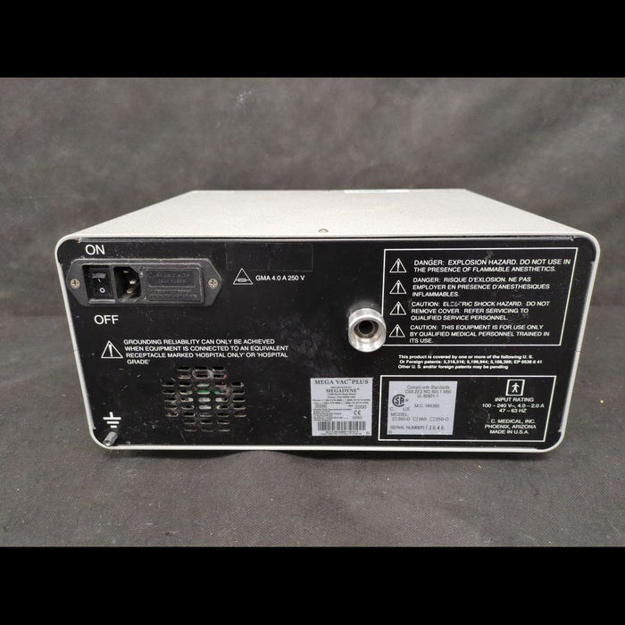 Megadyne 350-D Suction Pumps - used medical equipment - image 4