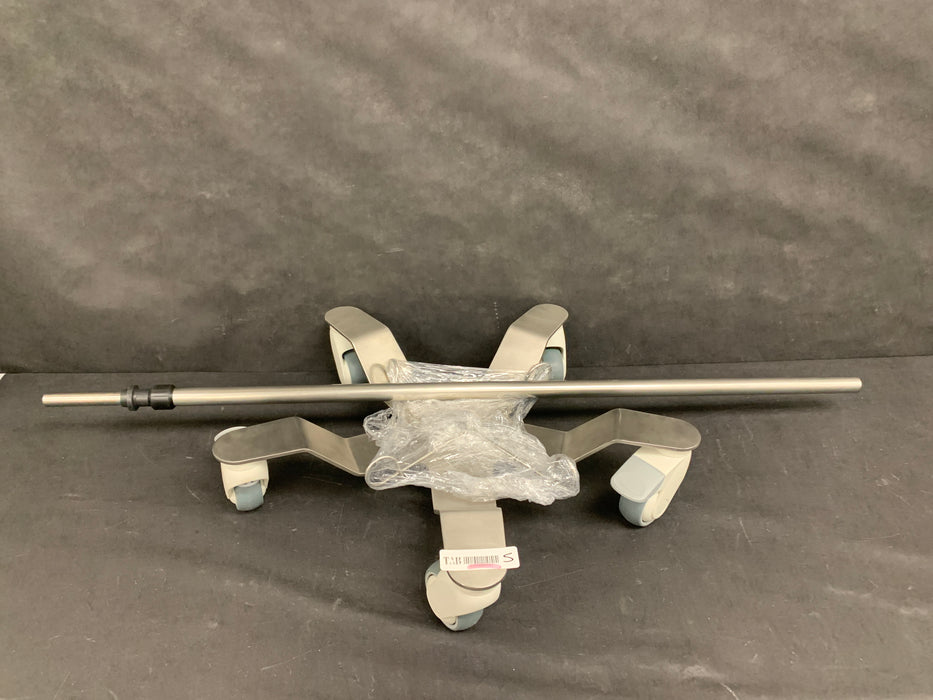 Stainless Steel IV Pole - used medical equipment - image 1