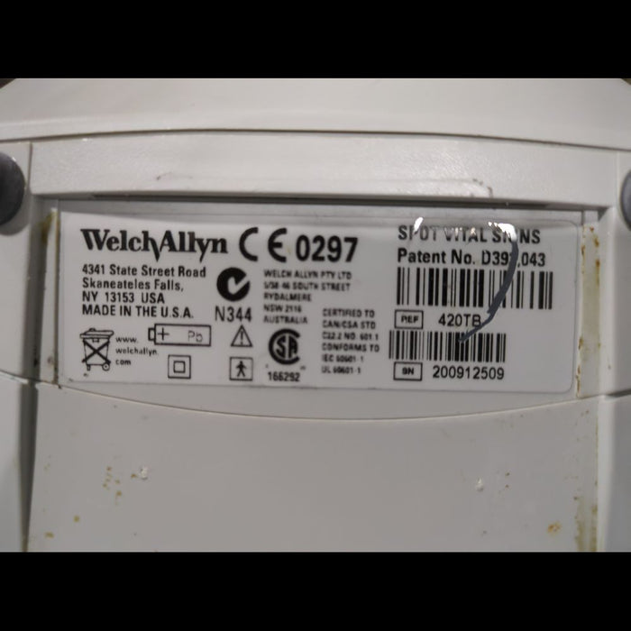 Hillrom Welch Allyn SPOT VITAL SIGNS LXI Vital Signs - used medical equipment - image 4
