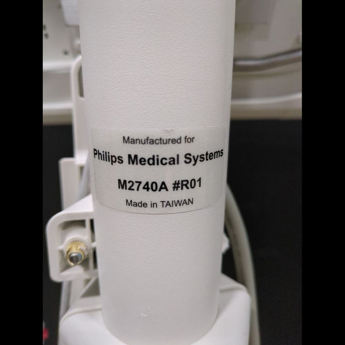 Philips Avalon FM30 Fetal Monitor on Rolling Stand - Cracked Display - used medical equipment - image 5
